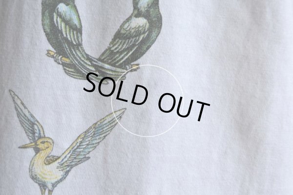 画像15: 1990s BIRD ALPHABET Tシャツ　 実寸L 