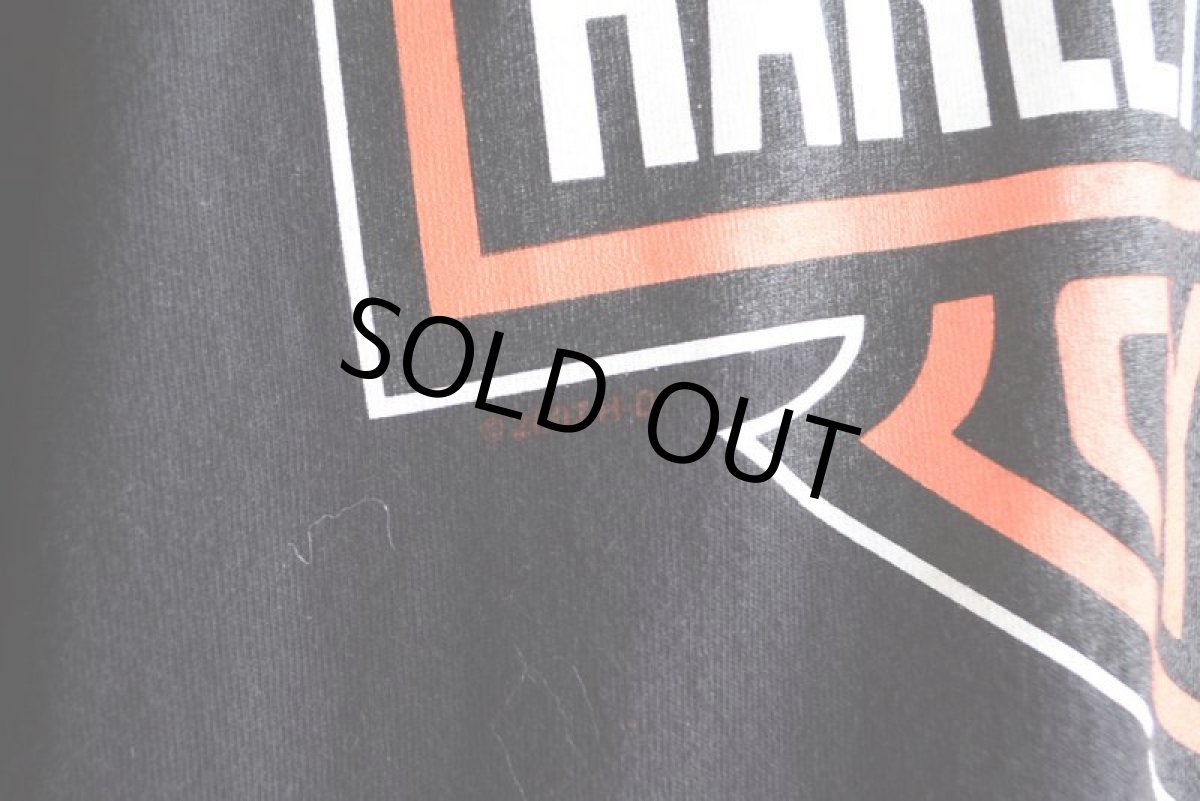 画像10: 2000s HARLEY-DAVIDSON プリントTシャツ　 表記XL  (10)