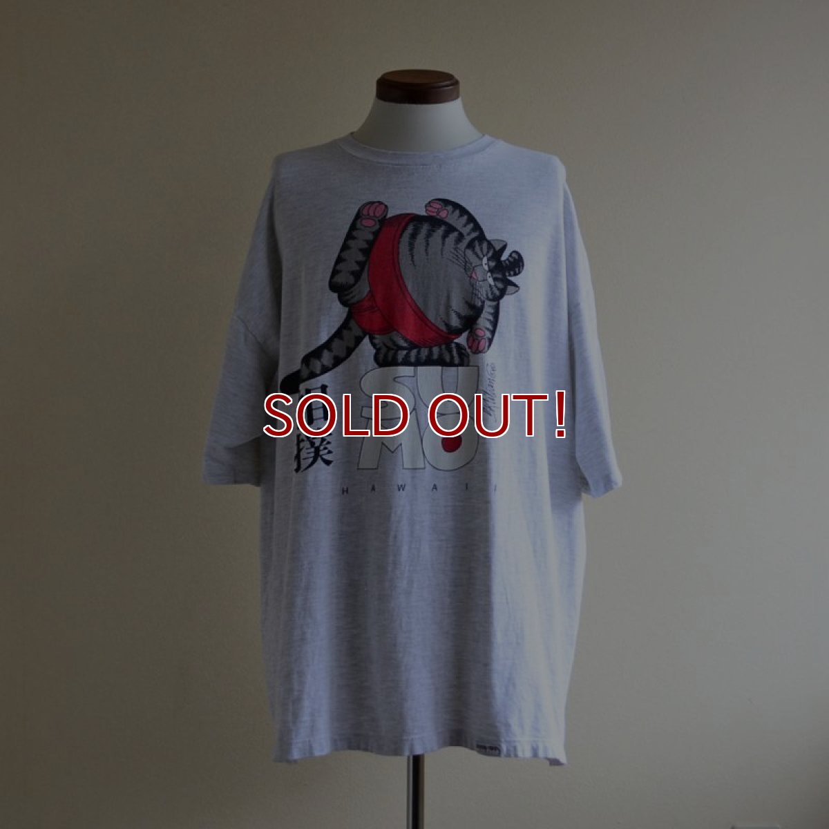 画像1: 1990s CRAZY SHIRTS 相撲Tシャツ　 両面プリント　 表記XXL  (1)