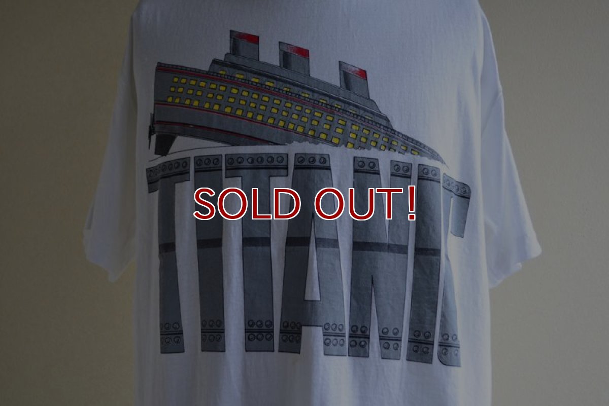 画像7: TITANIC プリントTシャツ　 表記L  (7)