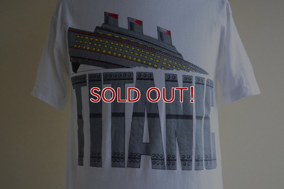 画像7: TITANIC プリントTシャツ　 表記M  (7)
