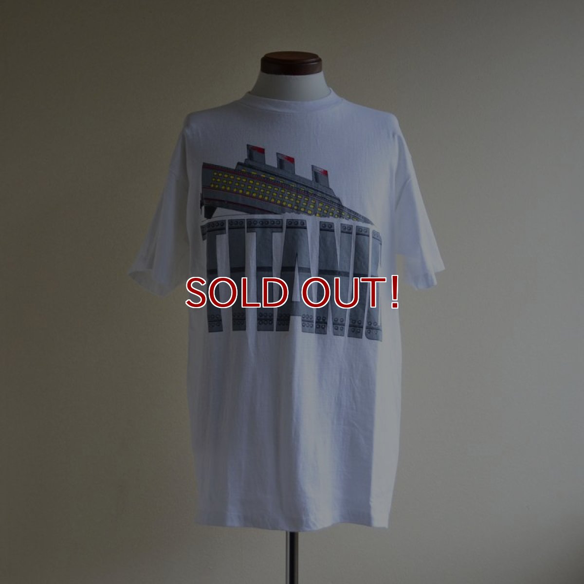 画像1: TITANIC プリントTシャツ　 表記L  (1)