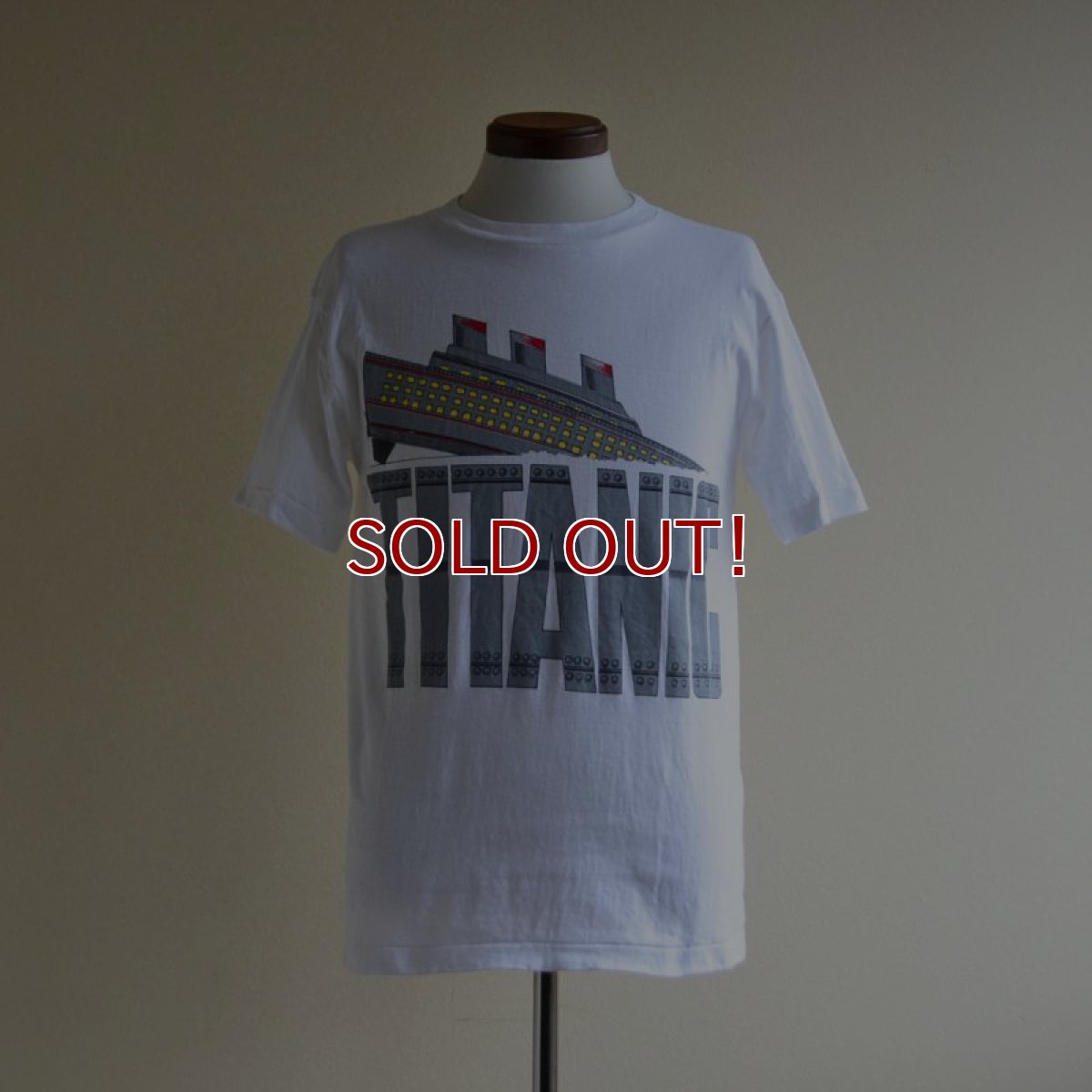 画像1: TITANIC プリントTシャツ　 表記M  (1)
