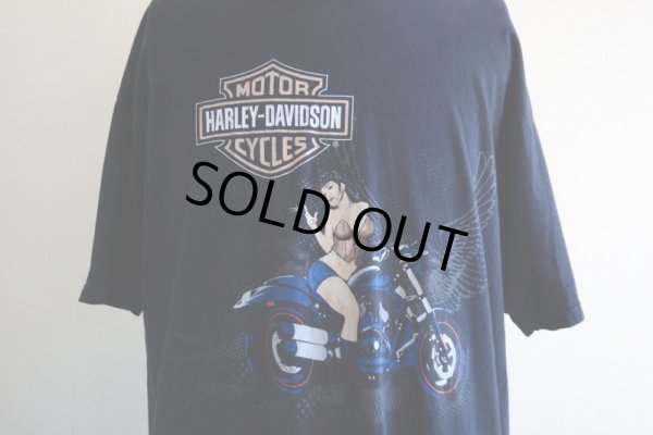 画像8: 2000s HARLEY-DAVIDSON プリントTシャツ  表記L