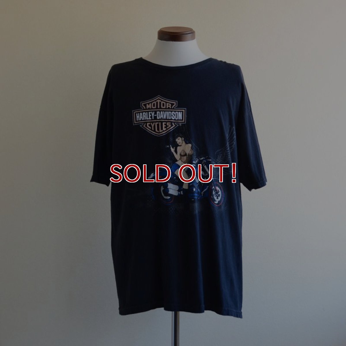 画像1: 2000s HARLEY-DAVIDSON プリントTシャツ　 表記L  (1)