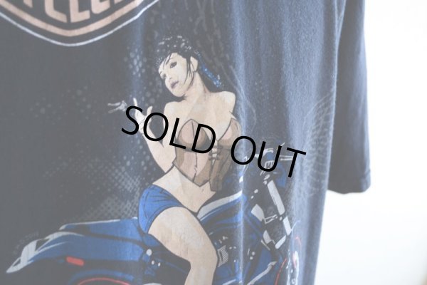 画像9: 2000s HARLEY-DAVIDSON プリントTシャツ  表記L