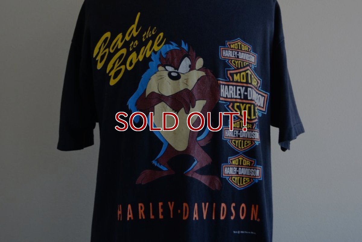 画像8: 1990s HARLEY-DAVIDSON プリントTシャツ　 ワーナーブラザーズ　 表記L  (8)