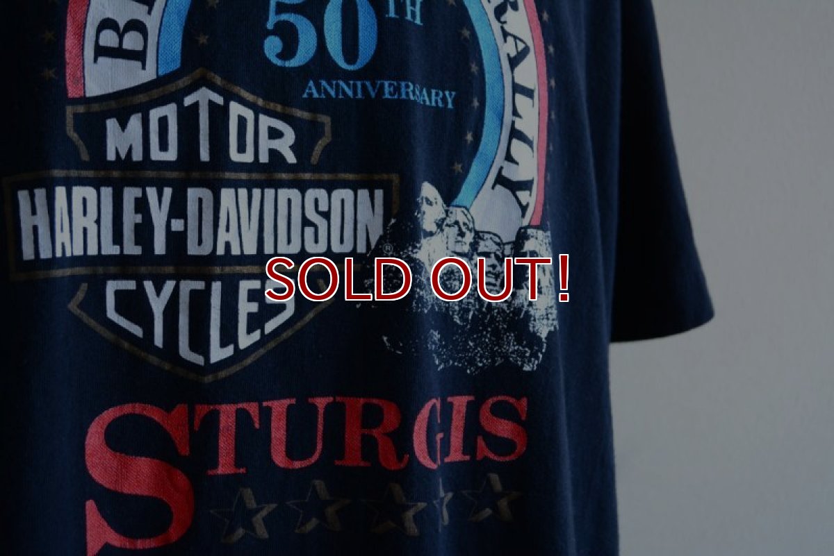 画像9: 1990s HARLEY-DAVIDSON プリントTシャツ　 STURGIS　 表記XL  (9)