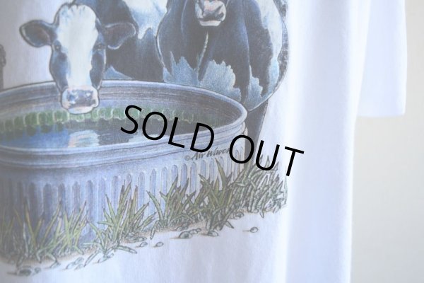 画像8: 1990s Air Waves 北海道酪農Tシャツ  MADE IN USA  表記XL