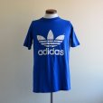 画像1: 1980s adidas トレフォイルTシャツ　<br>両面プリント　<br>表記L<br> (1)