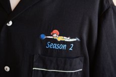 画像9: レーヨンボーリングシャツ　 MADE IN USA　 表記M  (9)