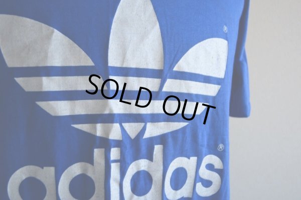 画像9: 1980s adidas トレフォイルTシャツ  両面プリント  表記L