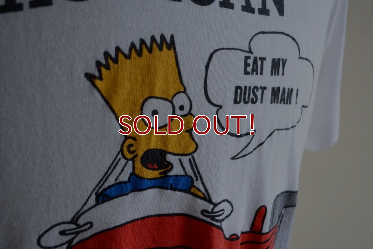 画像8: 1990s THE SIMPSONS プリントTシャツ　 実寸M  (8)