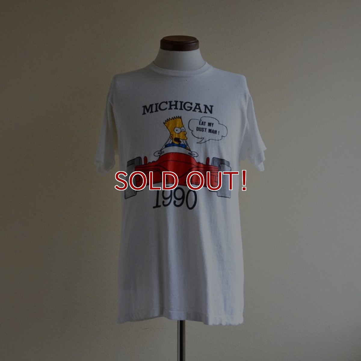 画像1: 1990s THE SIMPSONS プリントTシャツ　 実寸M  (1)