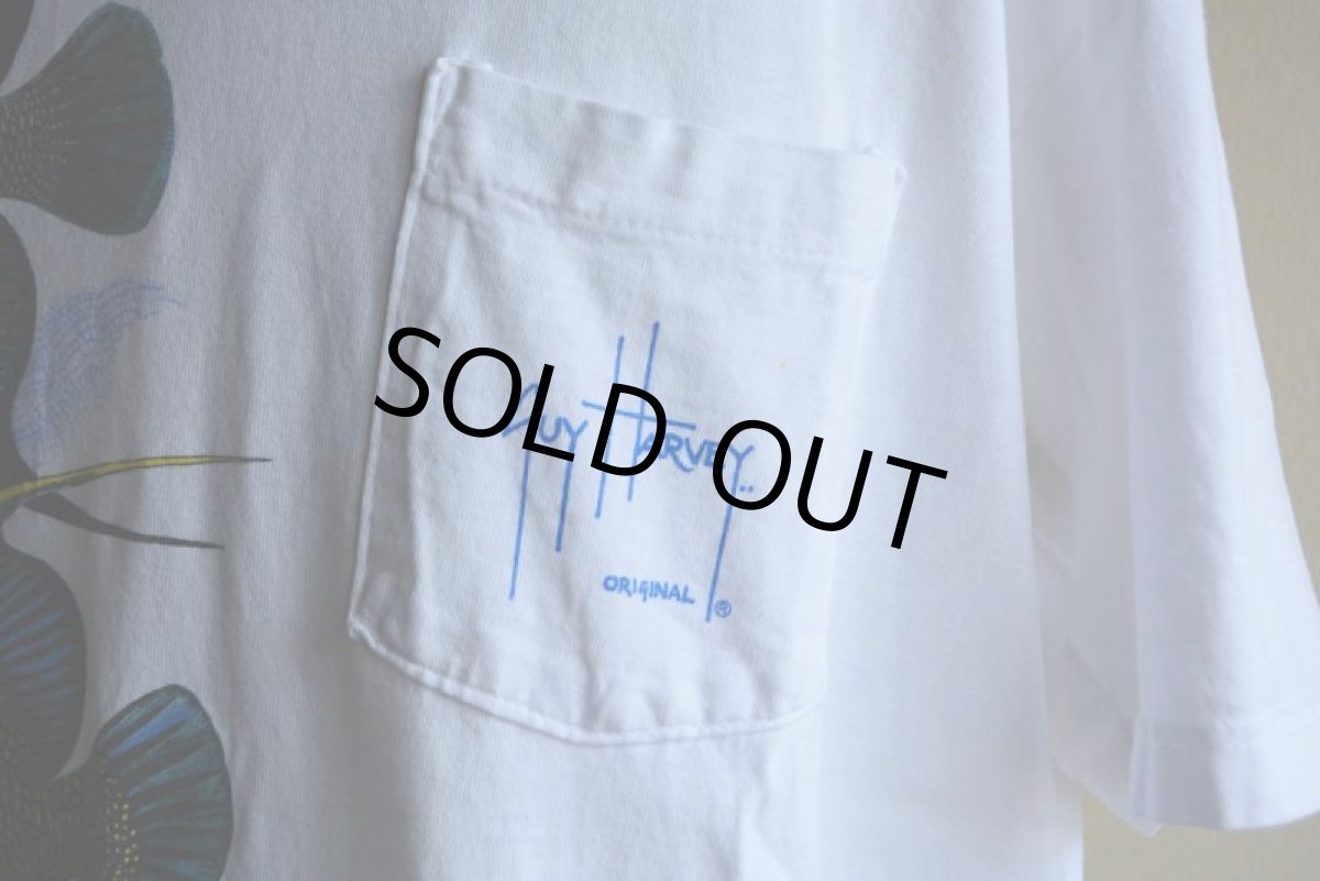 画像8: 1990s GUY HARVEY ポケットTシャツ　 MADE IN USA　 表記XL  (8)