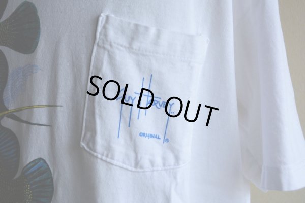 画像8: 1990s GUY HARVEY ポケットTシャツ  MADE IN USA  表記XL