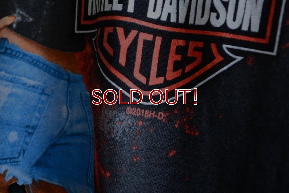 画像9: 2000s〜 HARLEY-DAVIDSON プリントTシャツ　 表記XL  (9)