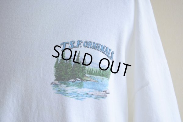 画像7: 1990s T.S.F. ORIGINALS ブラックバスTシャツ　 MADE IN USA　 表記XXL 