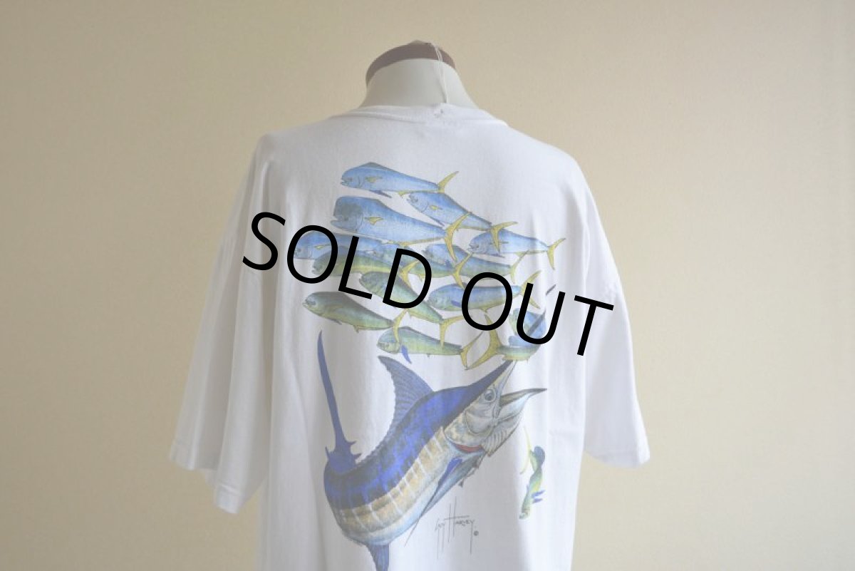 画像12: 1990s GUY HARVEY ポケットTシャツ　 MADE IN USA　 表記XL  (12)
