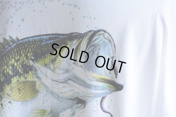 画像11: 1990s T.S.F. ORIGINALS ブラックバスTシャツ　 MADE IN USA　 表記XXL 