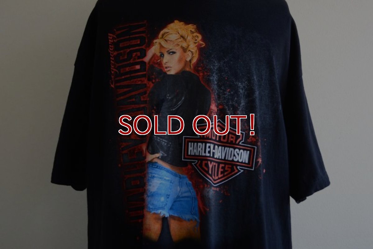 画像8: 2000s〜 HARLEY-DAVIDSON プリントTシャツ　 表記XL  (8)