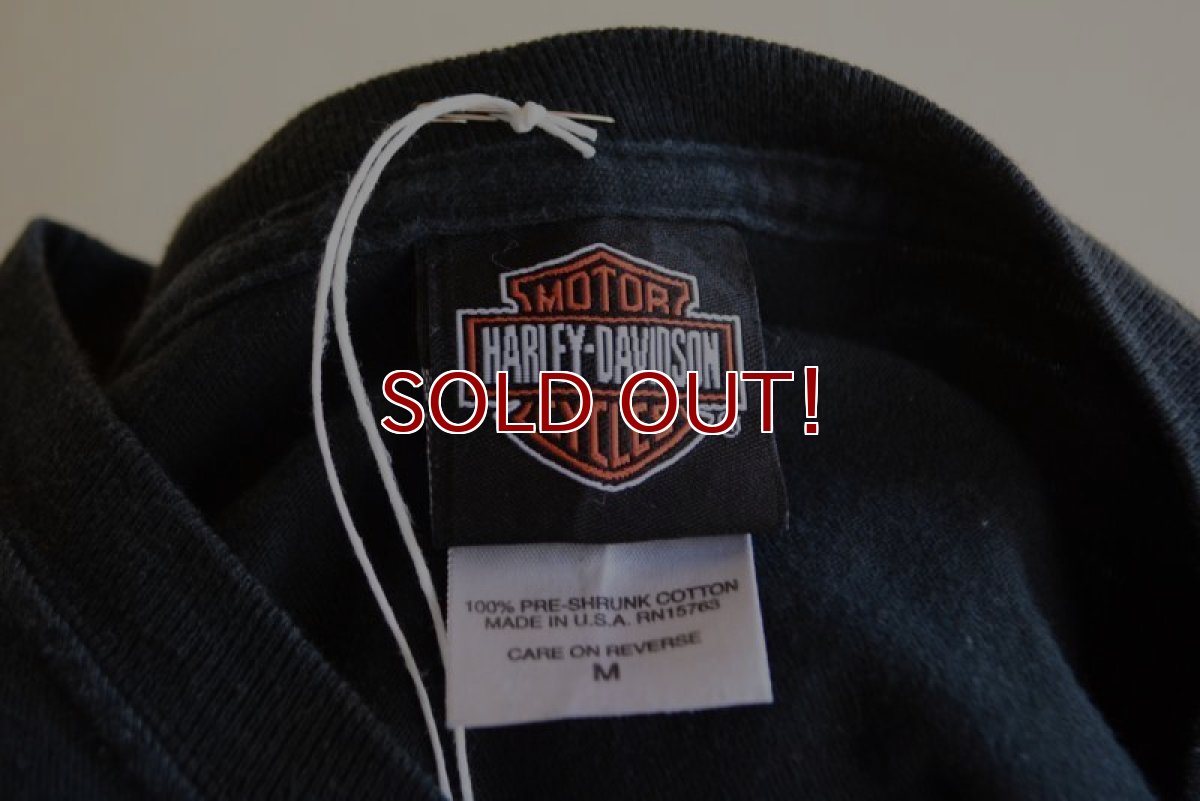 画像5: 2000s HARLEY-DAVIDSON ポケットTシャツ　 表記M  (5)