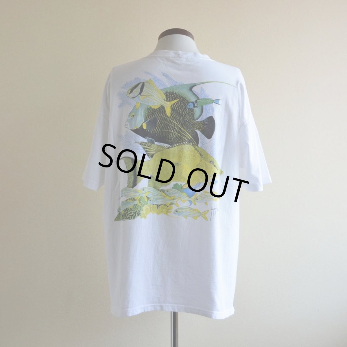 画像3: 1990s GUY HARVEY ポケットTシャツ　 MADE IN USA　 表記XL  (3)
