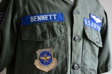 画像9: 1970s US.AIR FORCE ユーティリティシャツ　 表記15 1/2  (9)