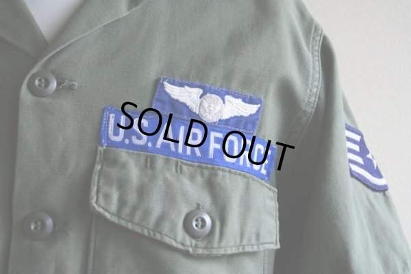 画像8: 1970s US.AIR FORCE ユーティリティシャツ  表記15 1/2