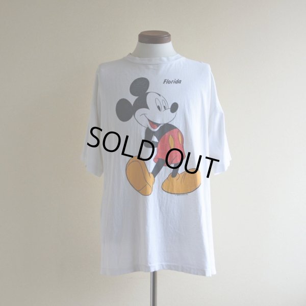 画像1: 1990s MICKEY MOUSE Tシャツ　 表記L 