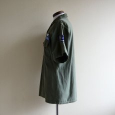 画像4: 1970s US.AIR FORCE ユーティリティシャツ　 表記15 1/2  (4)