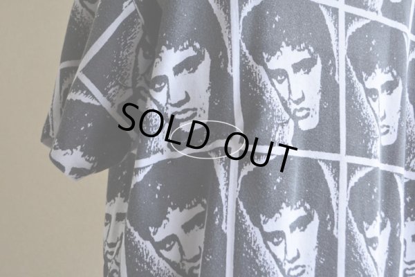 画像13: 1990s ELVIS PRESLEY 総柄プリントTシャツ　 実寸L 