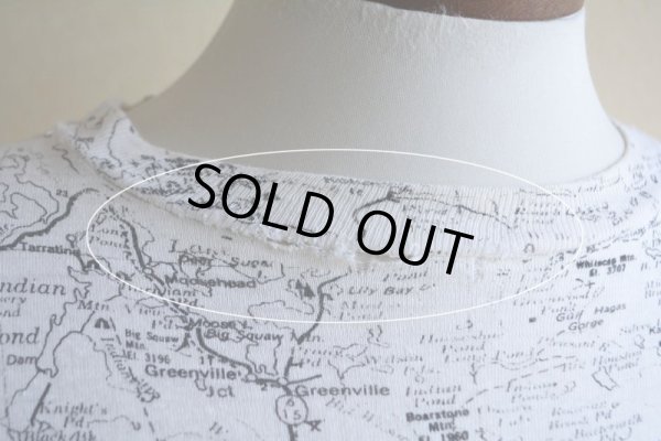 画像12: 1990s MAINE マップTシャツ　 表記L 