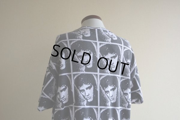 画像10: 1990s ELVIS PRESLEY 総柄プリントTシャツ　 実寸L 