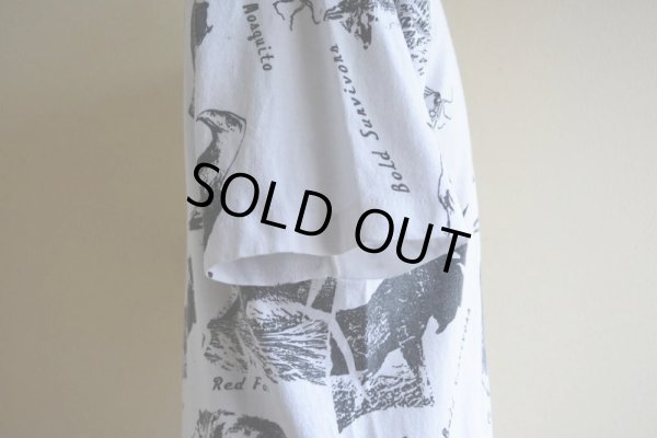 画像9: 1990s アニマルプリント 総柄Tシャツ　 MADE IN USA　 表記L 