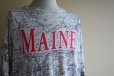 画像7: 1990s MAINE マップTシャツ　 表記L 