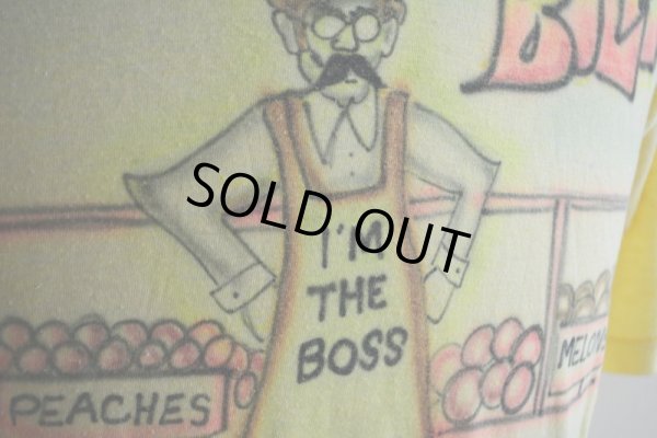 画像9: 1970s I'M THE BOSS ペイントTシャツ  表記L