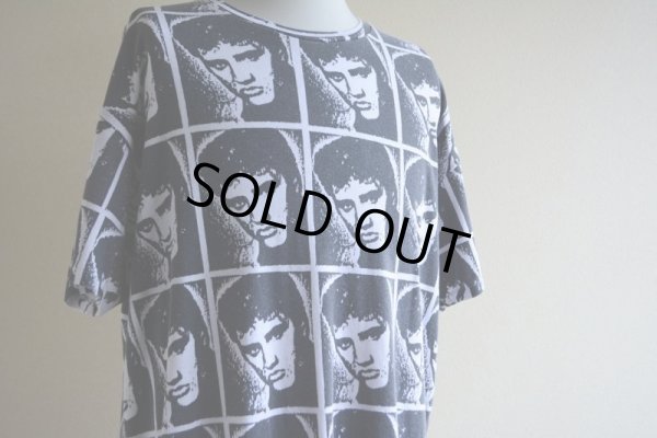 画像7: 1990s ELVIS PRESLEY 総柄プリントTシャツ　 実寸L 