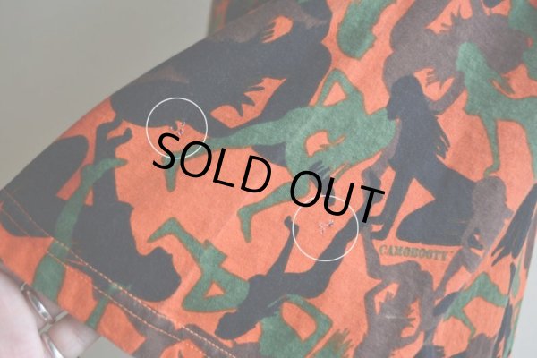 画像13: CAMOBOOTY ヌード柄カモフラポケットTシャツ  実寸XL