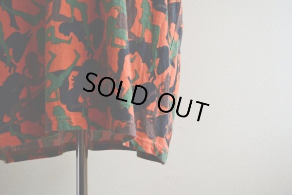 画像10: CAMOBOOTY ヌード柄カモフラポケットTシャツ  実寸XL