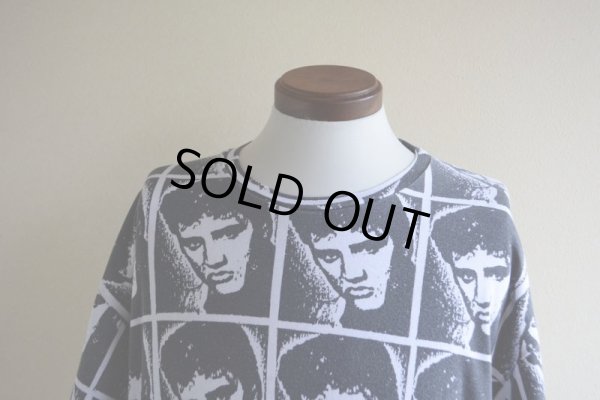 画像6: 1990s ELVIS PRESLEY 総柄プリントTシャツ　 実寸L 