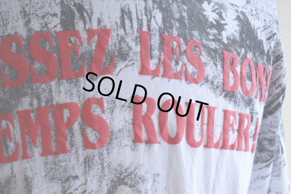 画像8: 1990s LAISSEZ LES BONS TEMPS ROULER 総柄プリントTシャツ　 MADE IN USA　 表記L 
