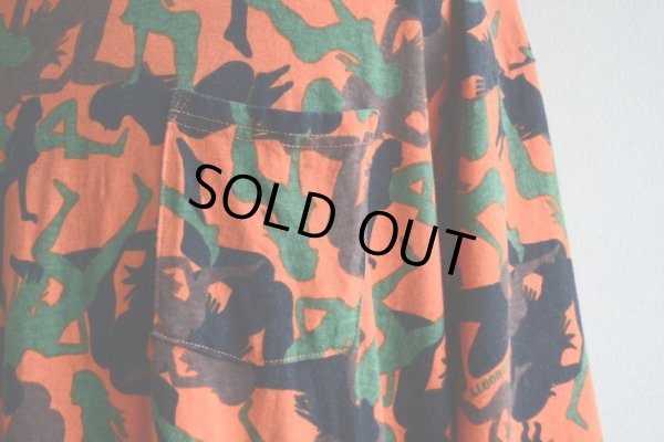 画像7: CAMOBOOTY ヌード柄カモフラポケットTシャツ  実寸XL
