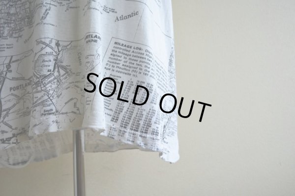 画像9: 1990s MAINE マップTシャツ　 表記L 