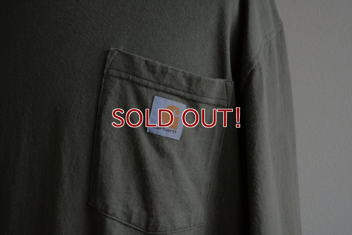 画像8: Carhartt ポケットTシャツ　 表記XL-TALL  (8)