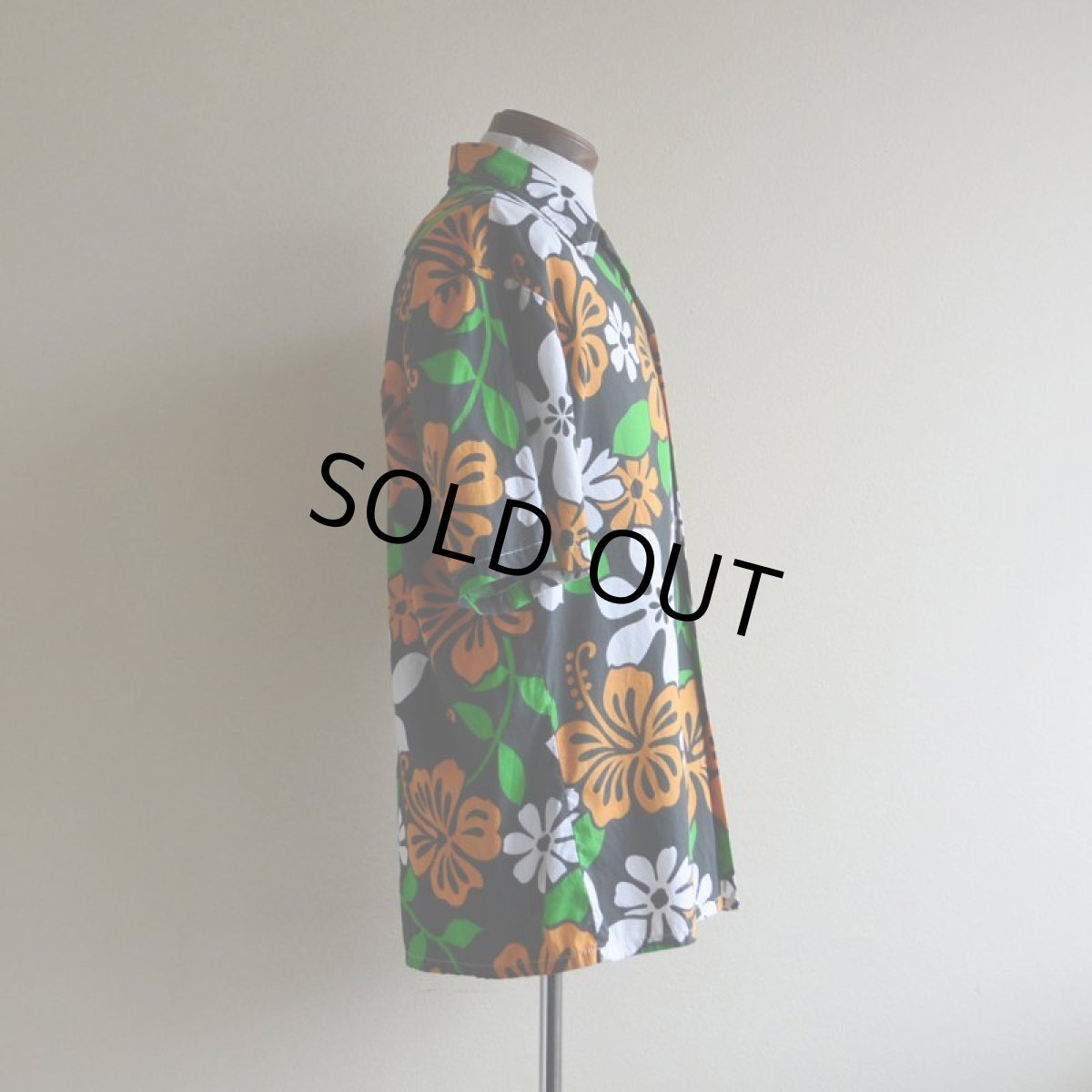 画像2: 1970s SEARS コットンアロハシャツ　 実寸ML  (2)