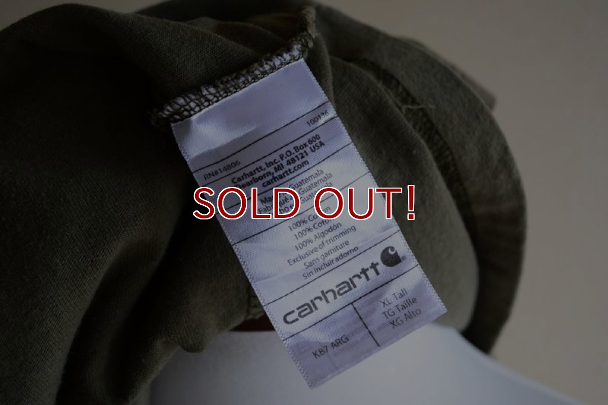 画像6: Carhartt ポケットTシャツ　 表記XL-TALL  (6)