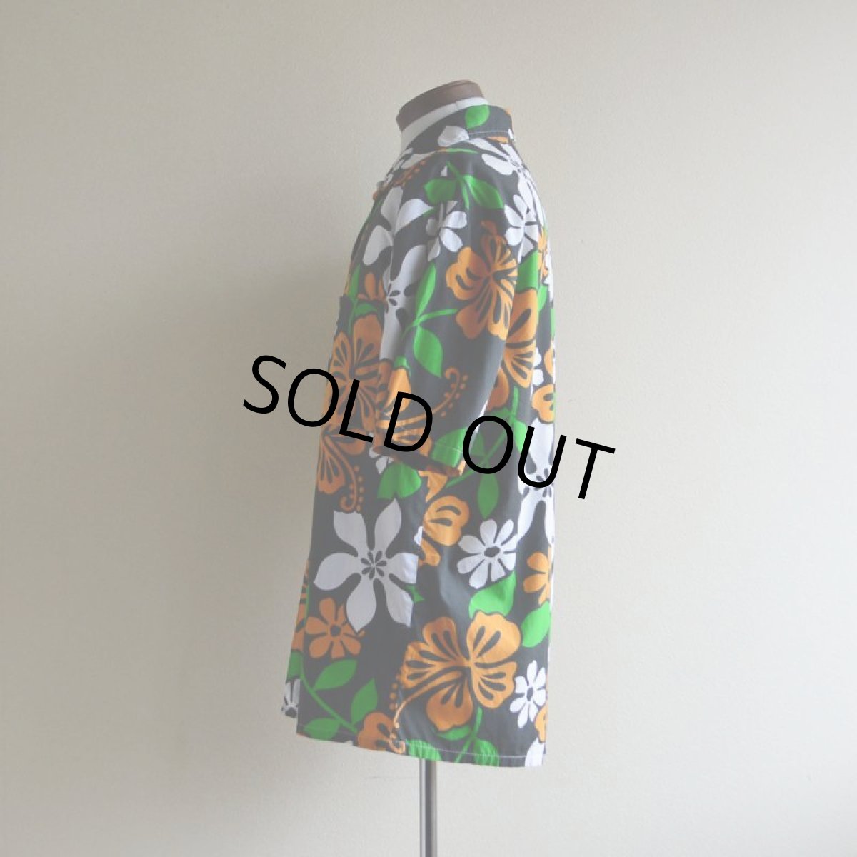 画像4: 1970s SEARS コットンアロハシャツ　 実寸ML  (4)