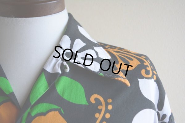 画像7: 1970s SEARS コットンアロハシャツ　 実寸ML 