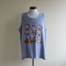 画像1: 1990s ブタSEX四十八手 タンクトップ　 表記XL  (1)